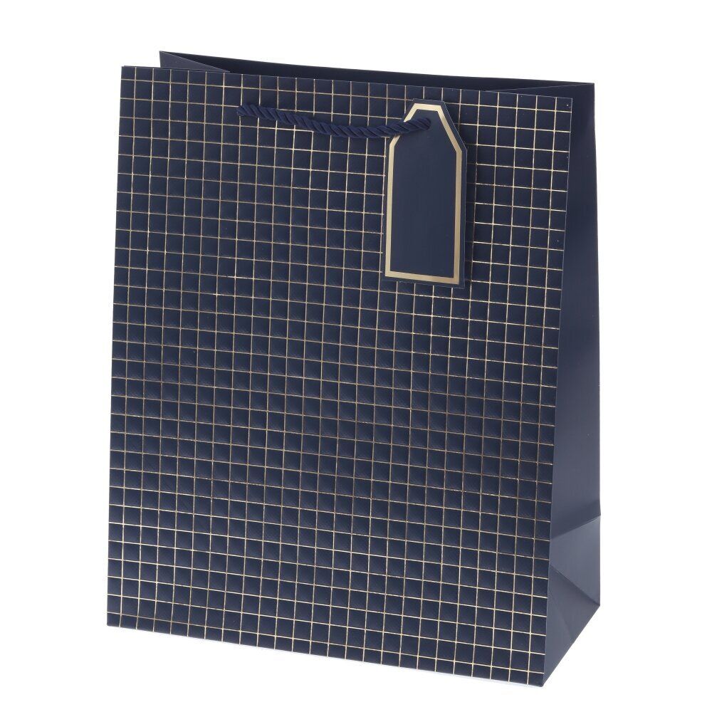 GAEM Пакет подарочный M (бумага 210г/м2, блок 12шт), L26 W12 H32 см, 14в.