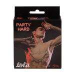 Зажимы на соски с шипами на цепочке Lola Games Party Hard Spiky 1163-01lola