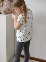 Футболка для девочек Mjölk Яблочки