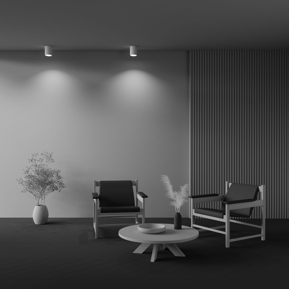 Светильник потолочный Maytoni   C001CW-01W-1