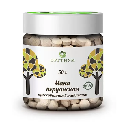 Мака перуанская в таблетках ОРГИТУМ 50 гр