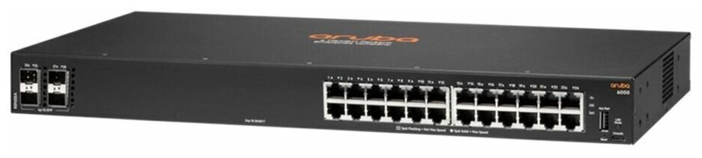 Коммутатор Hpe Aruba 6000 Managed L2 24G 4SFP (R8N88A)