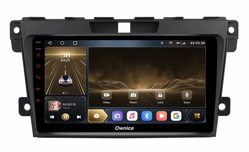 Штатная магнитола OWNICE OL-9509-U для Mazda CX-7 2006-2012 на Android 12.0