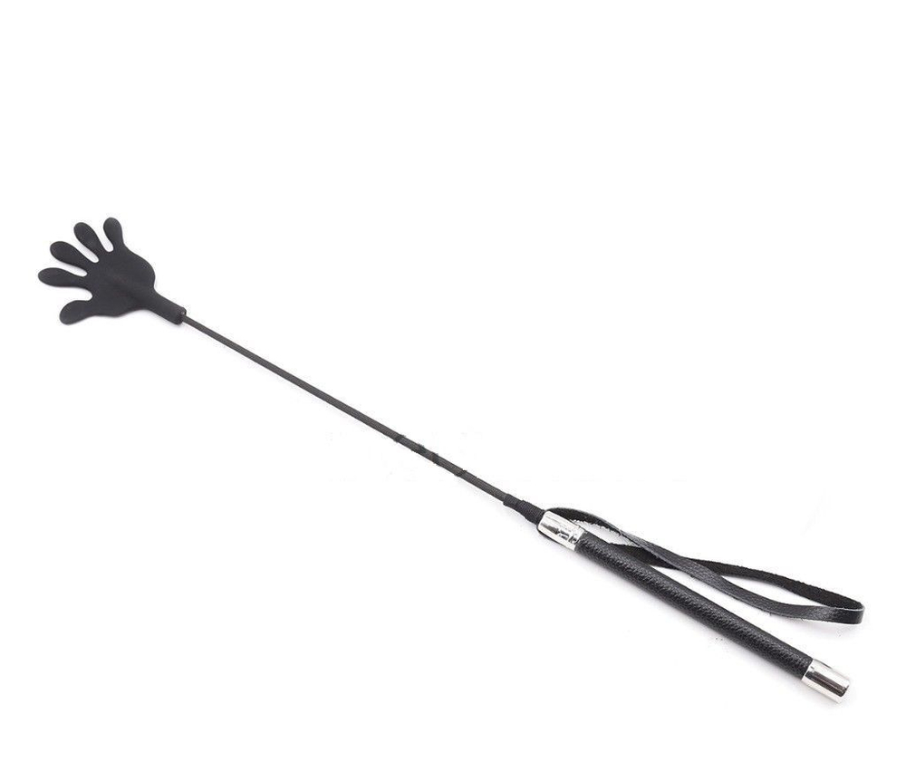 Черный стек-ладошка Vandersex - 50 см. (Цвет: черный)