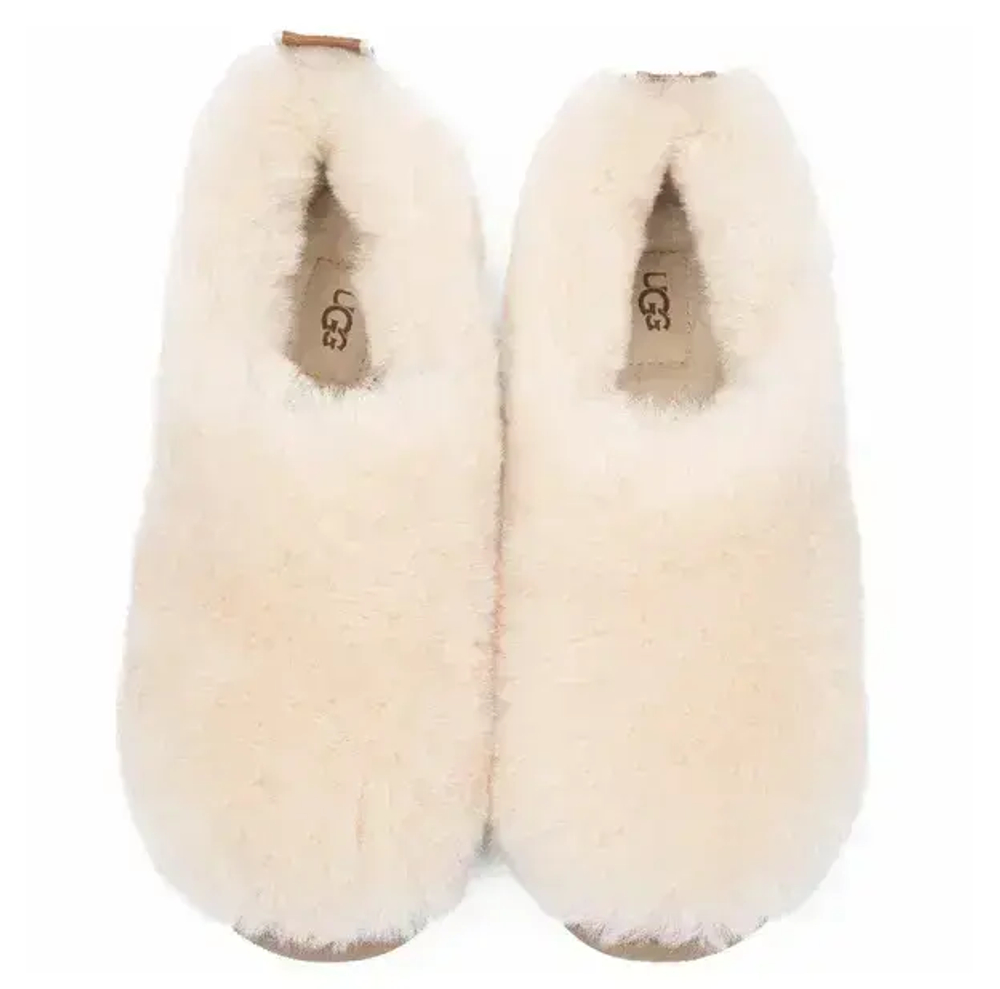 Ugg Hailey Fluff Slippers Natural