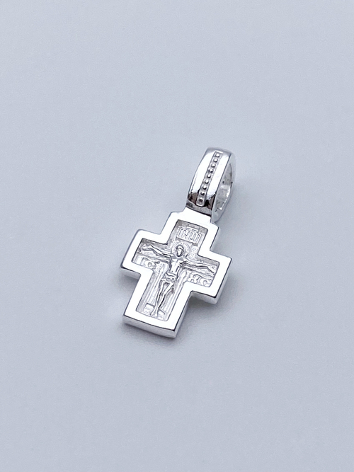 Крест из серебра/Без покрытия