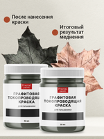 Графитовая краска для гальваники 2х50 мл
