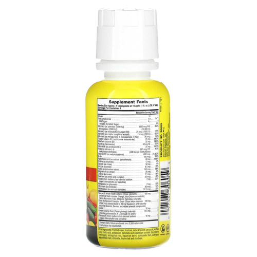 NaturesPlus, Source of Life, оригинальная жидкая добавка с мультивитаминами и минералами, вкусные тропические фрукты, 236,56 мл (8 жидк. унций)