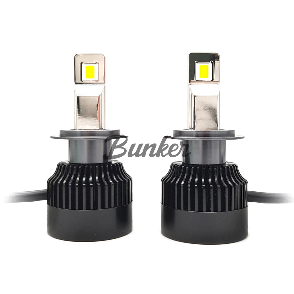 Светодиодная автолампа головного света Sariti K7/H7 с обманкой, 6000 К