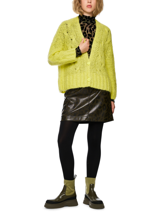 Кардиган из мохера (Knitted in Germany)