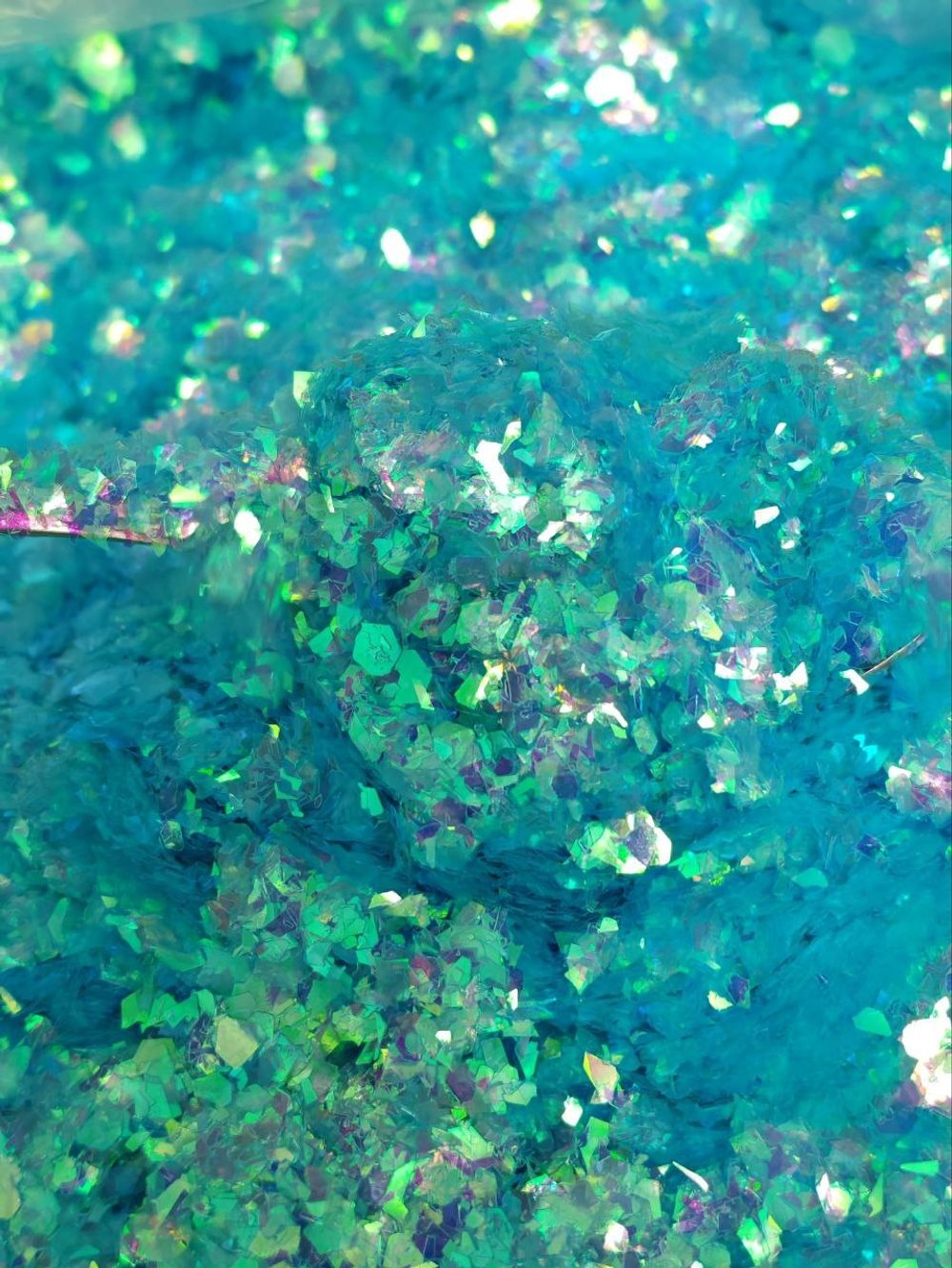 Хлопья - слюда 88710 Небесный хрусталь - для литья изделий и творчества