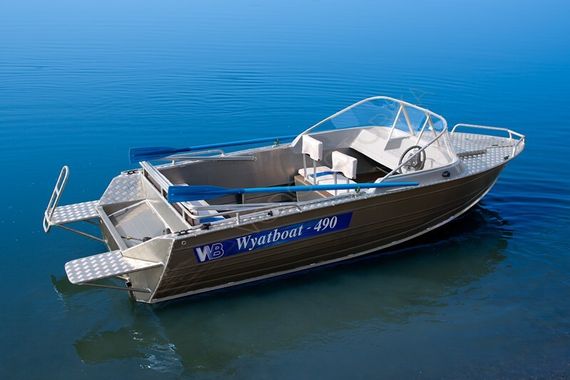 Алюминиевый катер WYATBOAT Wyatboat-490