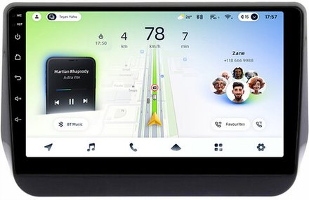 Магнитола для Hyundai H1, Grand Starex, 2018-2022 (ШГУ цветной) - Teyes CC4L монитор 9" IPS на Android 14, Snapdragon 662, CarPlay, 4G SIM-слот