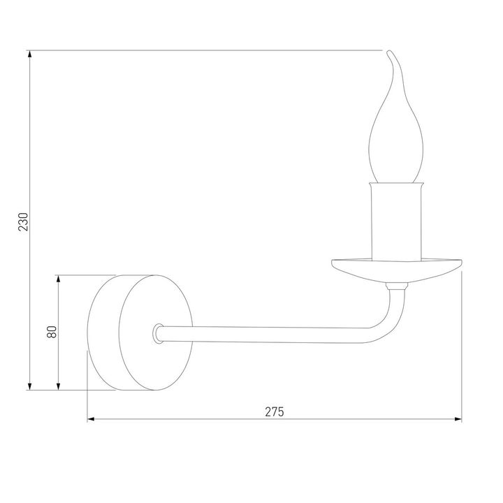 Бра TK Lighting 4611 Limal