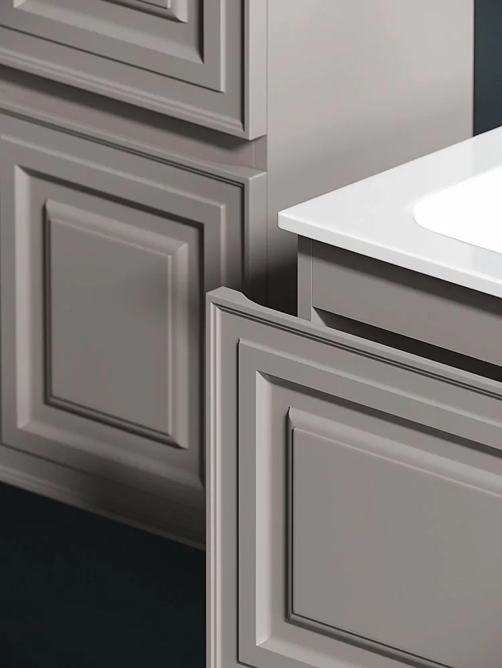 Тумба с раковиной Sancos Very VR80SM 80 Doha Soft
