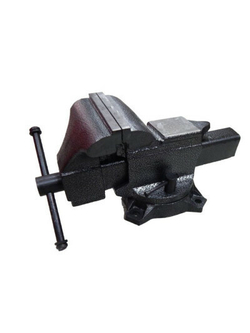 Тиски стальные поворотные с наковальней 5''- 125мм Forsage F-6540205A(6540205)
