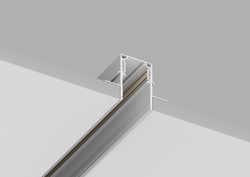 Шинопровод встраиваемый магнитный для ГКЛ12,5 мм Crystal Lux CLT 0.123 02 L3000 WH