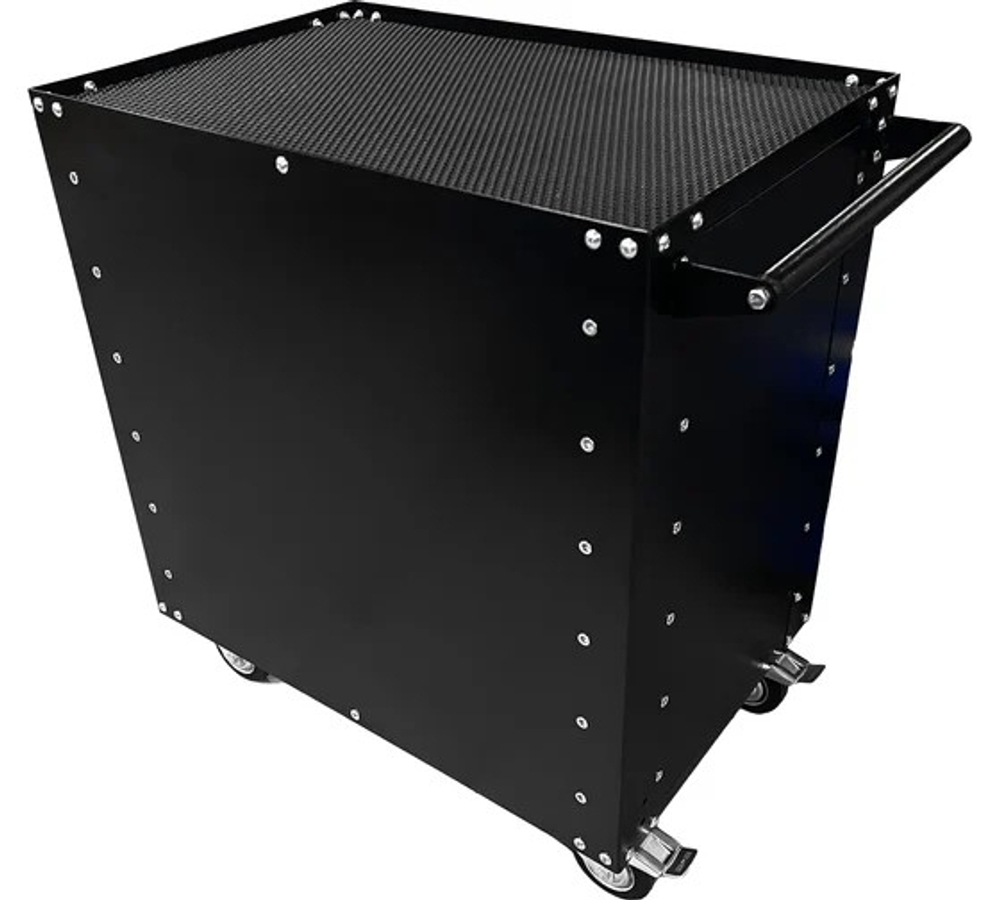 Инструментальная тележка GWT-G6, 6 ящиков, колеса с тормозом, серая, Great Wolf