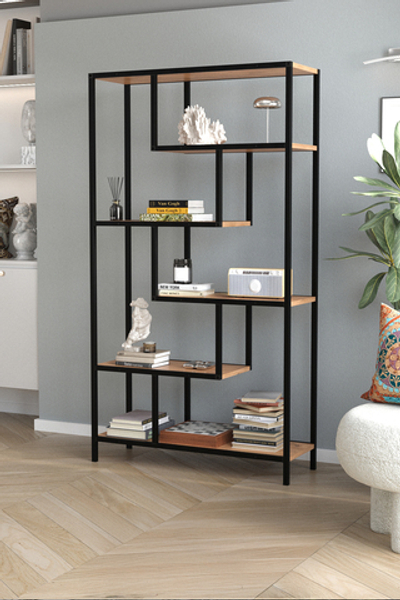 Стеллаж LARRISA 160х90 - сосна