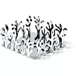 Alessi - Салфетница Mediterraneo, полированная / артикул   ESI18  / GTIN 8003299951826