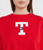 Футболка TJW OVR CRP LETTERMAN FLAG TEE Tommy Jeans - красный(DW0DW16167)