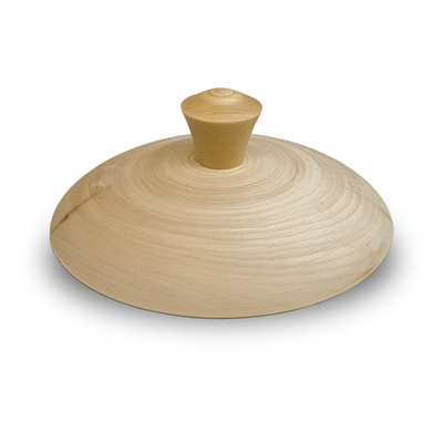 Крышка d140мм для сковороды d130мм, деревянная заготовка