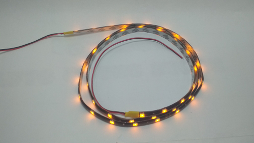 Гибкая светодиодная полоса DC 12V, 30 см (Белый)