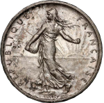 France, 5 Francs, 1960 – "La Semeuse" (Paris Mint), MS