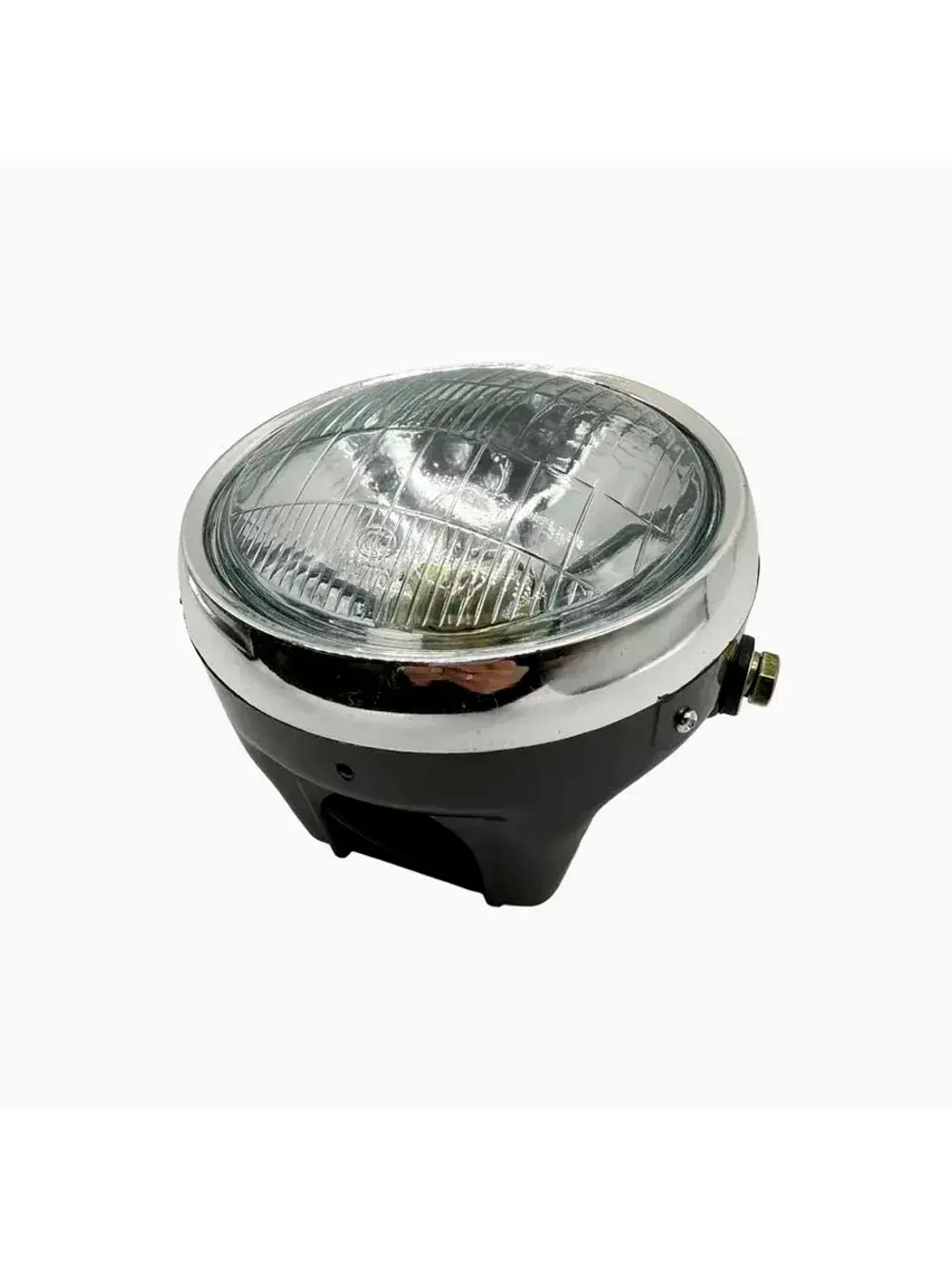 Фара для мотоцикла круглая (мопед Альфа, Дельта)