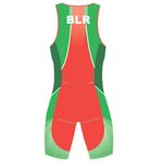 Мужской гоночный национальный комбинезон для гребли Technogear с эмблемой НОК без замка