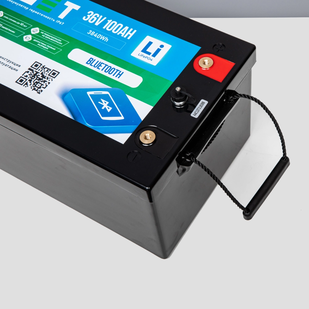 LITJET Тяговый аккумулятор глубокого цикла 36V 100Ah 3840Wh + bluetooth