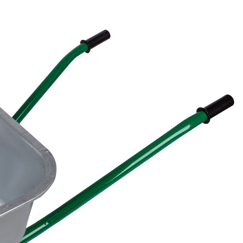 Тачка садово-строительная, 2-х колесная, усиленная, грузоподъемность 320 кг, объем 100 л