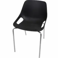 Стул Q5 Chrome (на 4 ножках)