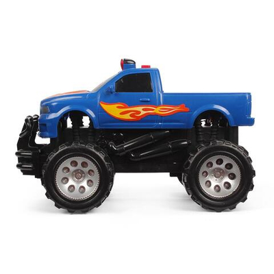 Модель ин. пласт. "БИГФУТ" 17см, свет+звук в русс. коробка (Технопарк)