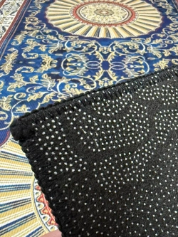 Прямоугольный безворсовый ковер 60х150 для дома