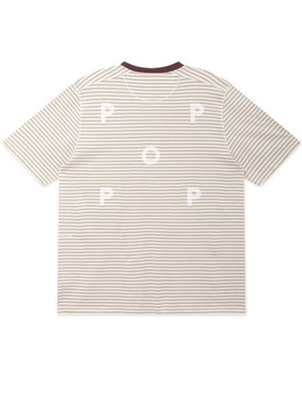 Мужская Футболка Striped Logo