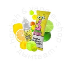 Жидкость Slurm (Слёрм) с ароматом "Sour Fizzy" (Кислая Шипучка из Лимона и Лайма), 10мл, 15мг