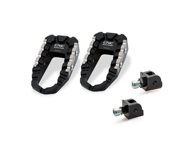 PEP05-PEA08B CNC RACING DRIVE TOURING FOOTPEGS W/MOUNT KIT (MTS)