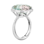 Кольцо с Турмалином и Бриллиантами, R0070-81/1