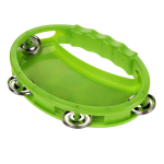 Бубен 16см, зеленый, пакет 886B