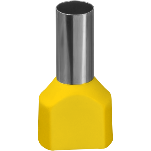 Наконечник Navigator 61 043 NET-E2-6.0-14-B50 НШВИ2, на 2 провода (50 шт/упак)