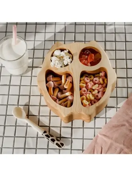 Менажница "Сова" из Сибирского кедра