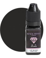 Пигмент для перманентного макияжа век LIP BLUSH BLACK VELVET Черный бархат, 10 мл