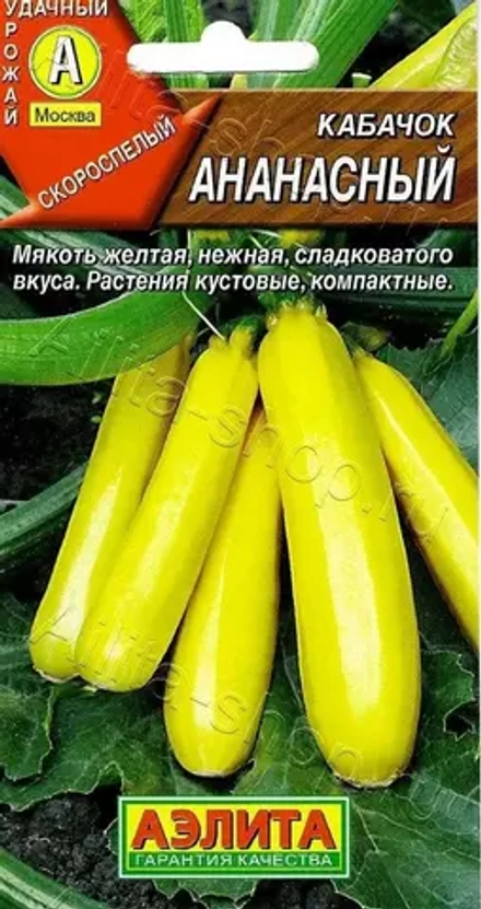 Кабачок Ананасный цукини 2г Ц Аэлита