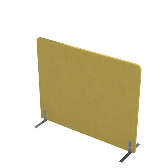 011.МПО.1412 Акустическая мобильная перегородка на стационарных опорах (1400*450*1200)