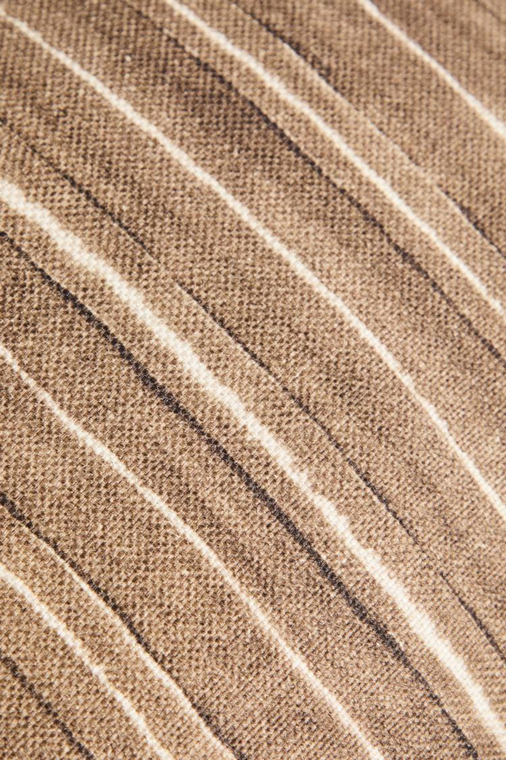 ZARA HOME ЧЕХОЛ ДЛЯ ДЕКОРАТИВНОЙ ПОДУШКИ  В ПОЛОСКУ, КОРИЧНЕВЫЙ