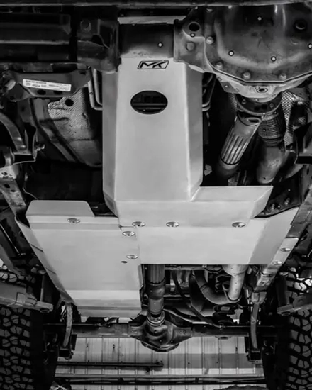 Защита днища 6мм MEIKA для Jeep Wrangler JL 2018-2024+ Джип Вранглер защита картера кпп двигателя