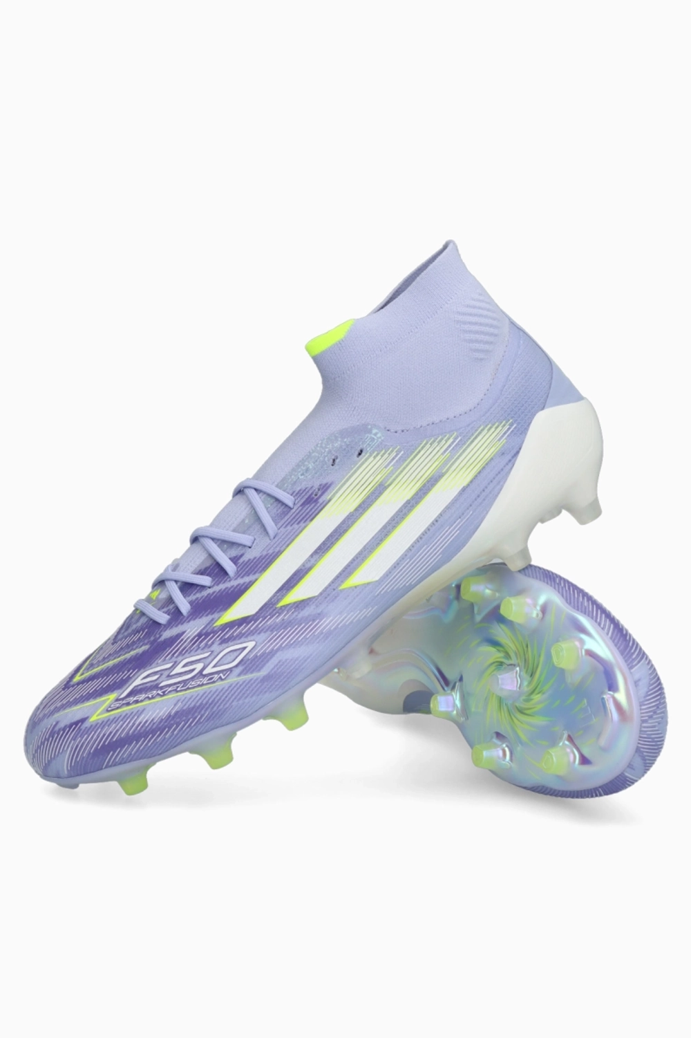 Бутсы adidas F50 Elite Mid FG/AG для женщин - фиолетовый