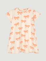 Платье трапеция Mjölk Бантики, с коротким рукавом