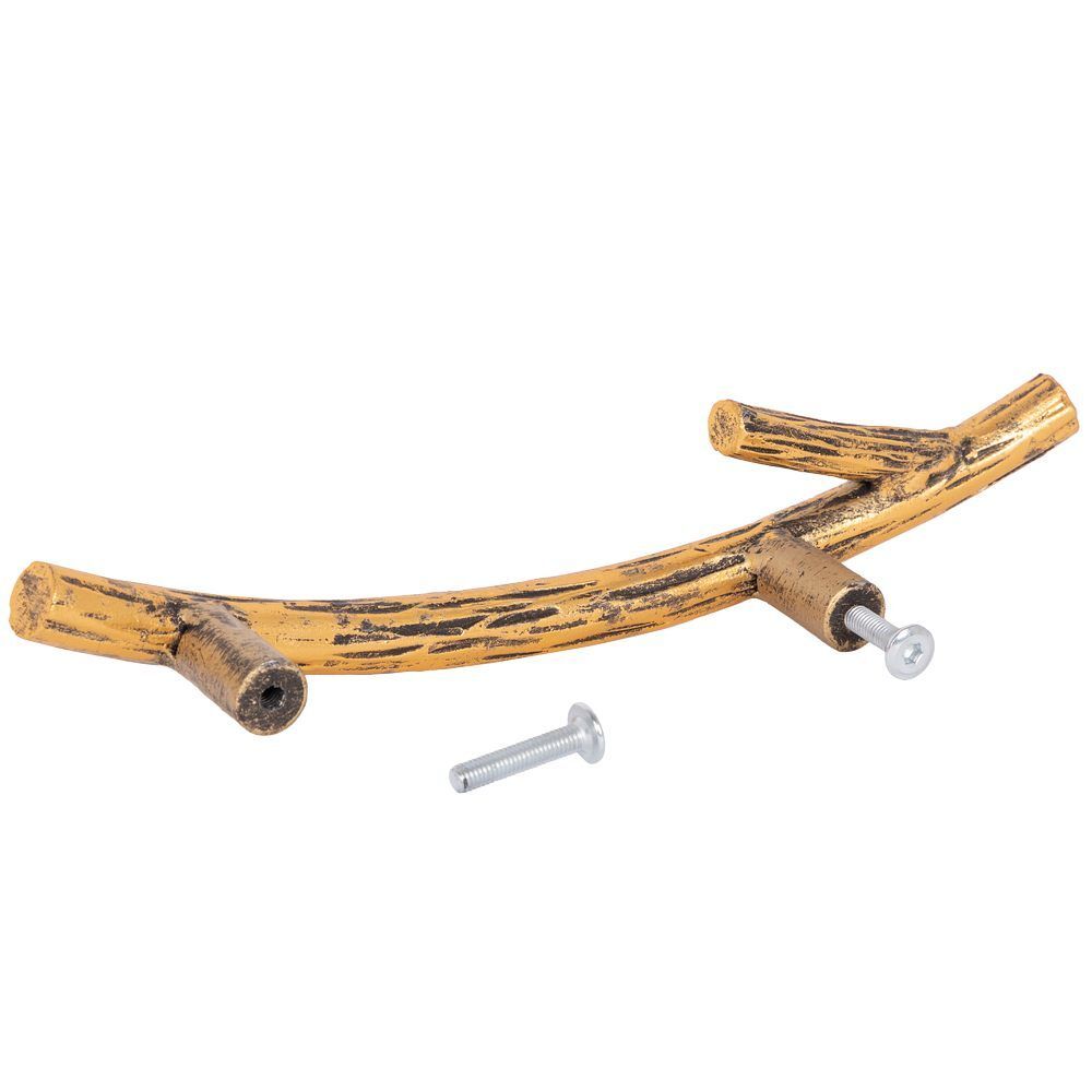 Ручка мебельная Арт Ринг mini правая Амбер